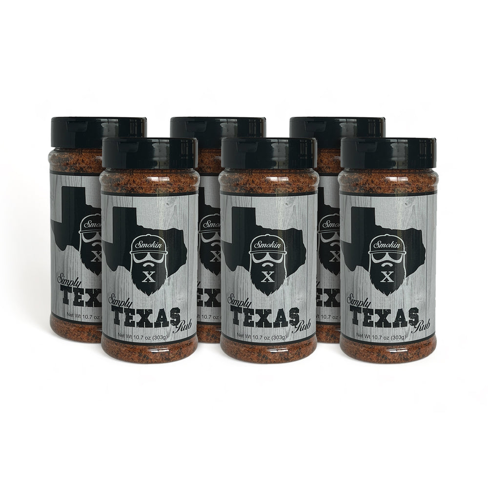 Smokin X - Simply Texas Rub - Case Pack